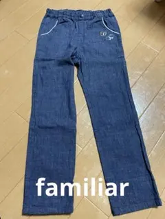 ファミリア　familiar ダークブルー　長ズボン パンツ　120