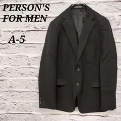PERSON'S FOR MEN 【A-5】 テーラードジャケット ブラックのサムネイル