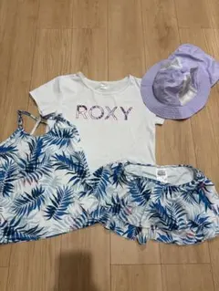 roxy ガールズ　キッズ　水着セット　タンキニ　140cm