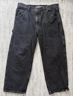 Levi's Silver Tab バギー デニム W28 L30 ブラック - メルカリ