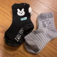 キッズ靴下 2足セット　18センチ