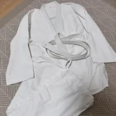 柔道衣 上下セット 帯付き 白　3号