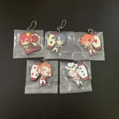 ツイステ　ハーツラビュル寮　ラバーマスコットセット