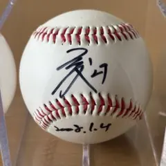 サイン入り野球ボール　村山実、鎌田実 サイン入り野球ボール 村山実、鎌田実 - メルカリ