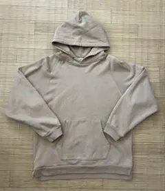 【monkey time】ベージュ フード付きパーカー Mサイズ(紐なし)