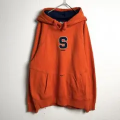 587 NIKE Syracuse S Logo Hoodie Orange