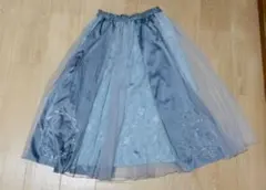 axes femme ディズニー美女と野獣コラボチュールスカート