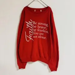 USA古着　輸入古着　 ロゴプリント　トレーナー　スウェット