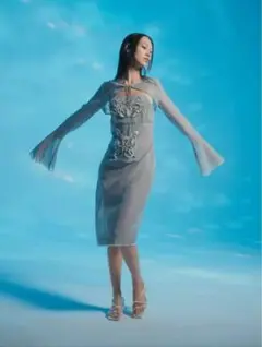 新品未使用 JILLSTUART 水原希子コラボ　シアーオーガンザボレロ