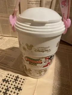 レトロ☆東京ディズニーランド☆2006年Xmas折りたたみポップコーンバケツ