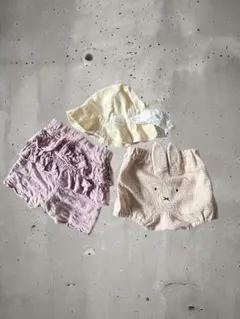 petit main ブルマ & a.v.v チューリップハット 3点セット