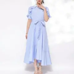 新品タグ付】Rirandture POLO BCSコラボ プリーツシャツワンピ - メルカリ