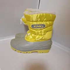 IGNIO 子ども用スキー ブーツ イエロー 20.0cm