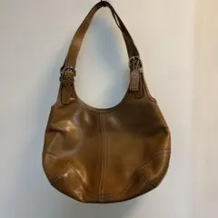 希少カラー vintage COACH Eldridge Hobo グリーン 希少カラー vintage COACH Eldridge Hobo グリーン - メルカリ