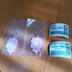 アイカツ 氷上スミレ ラバーキーホルダー２個セット 新品未使用品