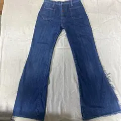 CORN POPPER コーンポッパー ベルボトム フレアパンツ グリーン 70s 