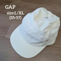GAP キッズ キャップ 白 チノ ベースボールキャップ ナイロンのサムネイル