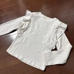 ZARA ザラ フリル付き長袖カットソー 140cm