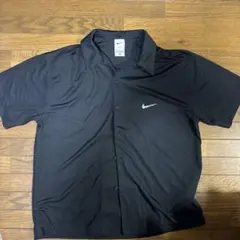 Nike バスケットボールプリント ポロシャツ M ブラック