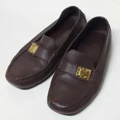 【LOUIS VUITTON】ドライビングシューズ 35 1/2 スリッポンのサムネイル