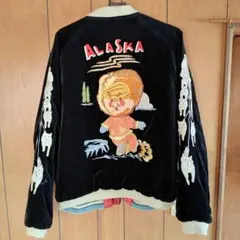 ランナウェイブレインミッキー　ビンテージ　別珍　超レアモデル　美品　スカジャン ランナウェイブレインミッキー ビンテージ 別珍 超レアモデル 美品