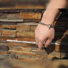 チェーンブレスレット ステンレス ユニセックス v系 シルバー プレゼント