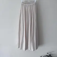 titivate ランダムワッシャープリーツスカート アイボリー