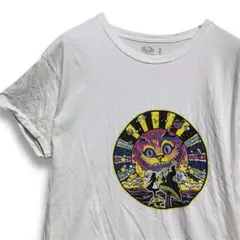 BLiK キャラ Tシャツ 古着 不思議の国のアリス チェシャ猫 アニメ 童話