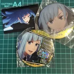 呪術廻戦　三輪霞　応援ホログラム缶バッジ　スクエア缶バッジ　名場面缶バッジ