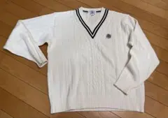 お値下げ！J.PRESS Vネックセーター 170 ホワイト