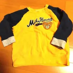 MikiHouse クマ刺繍 トレーナー 90サイズ
