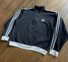 ハーフジップ スウェット