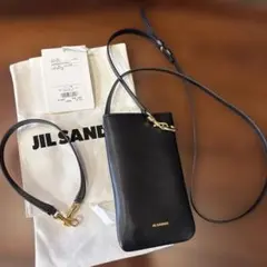 JIL SANDER スマホポーチ　斜め掛け　ストラップ付きのサムネイル