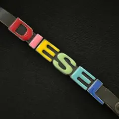 【良品】ディーゼル DIESEL レザーブレスレット 　260515001のサムネイル