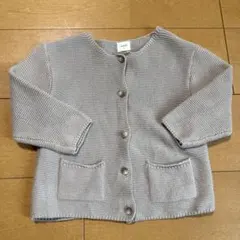 MONBÉBÉ グレー カーディガン M