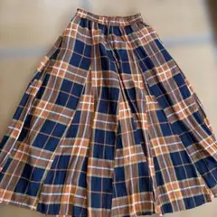 URBAN RESEARCH チェック柄プリーツスカート Freeのサムネイル
