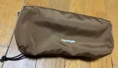 Topologie ボトルサコッシュ【バッグ単体】 ブラウン
