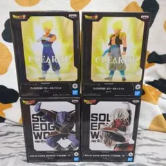 ドラゴンボール超 CLEARISE ゴジータ&ベジット　ギニュー　ジース