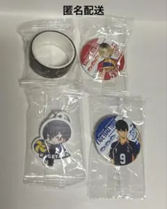 くら寿司　ハイキュー！！　めじるしチャーム　缶バッジ
