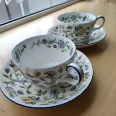 K*i様 MINTON花柄カップとソーサー 2個セット