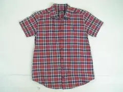 89295　イーストボーイ　半袖チェックシャツ　赤　11