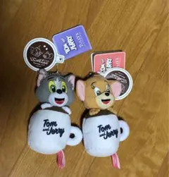 タグ付き　タリーズ　トムとジェリー ぬいぐるみ セット　限定 タリーズ】『トムとジェリー』コラボグッズ第1弾実物を全部見せ
