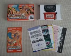 【箱説付】任天堂 GBAソフト ポケットモンスターファイアレッド