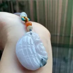 翡翠　天然石　翡翠ペンダント　翡翠ネックレス 本翡翠　ネックレス　ペンダント