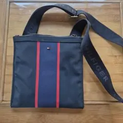 トミーヒルフィガー ショルダーバッグ ネイビー