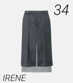 IRENE 未使用！タキシードマキシスカート 34 アイレネ