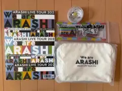 嵐2026グッズ「We are ARASHI」タオル・ポーチ・マスキングテープ