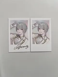 【にじさんじ6th Anniversary】弦月藤士郎 チェキ風カード2点セット