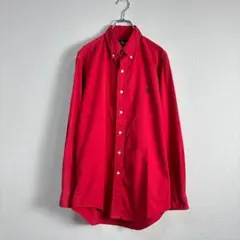 Ralph Lauren ポニー刺繍 ボタンダウンシャツ 赤 95 Mのサムネイル