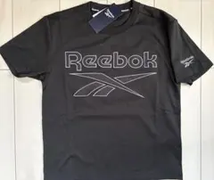 新品　150cm Reebokリーボック　ロゴ半袖Tシャツ　黒